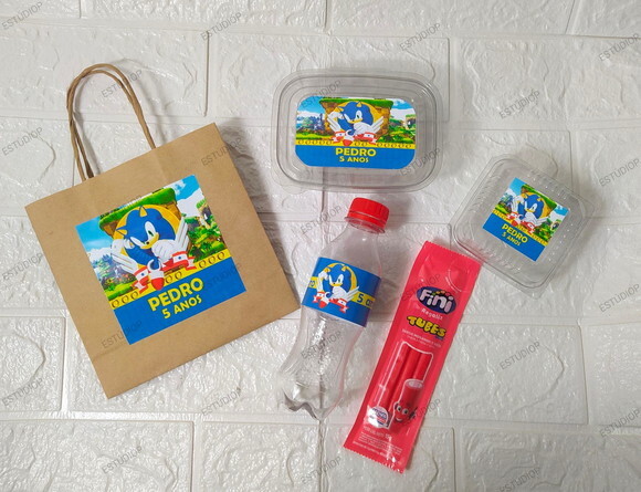 Kit Festa na Escola Sonic