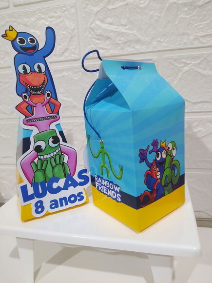 Kit Festa Rainbow Friends 20 Caixas