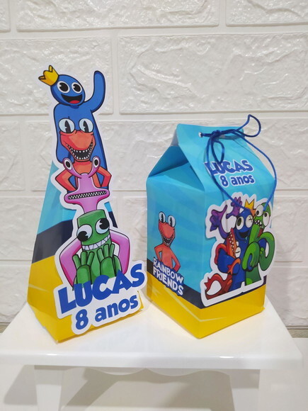 Kit Festa Rainbow Friends 20 Caixas