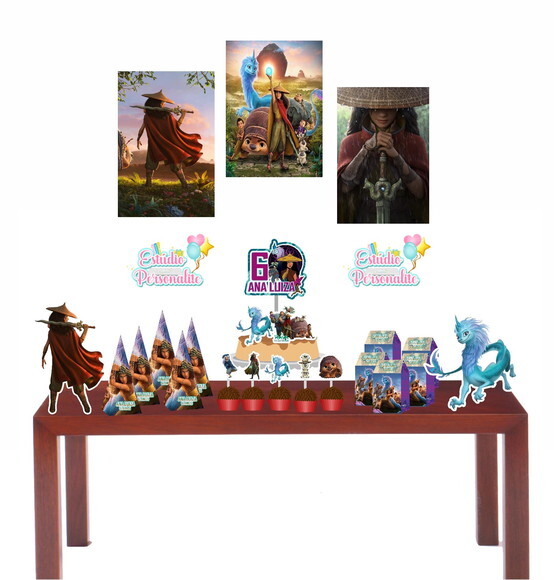 Kit Festa Raya e o Último Dragão