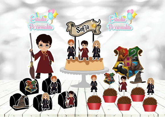 Kit Só um Bolinho Harry Potter