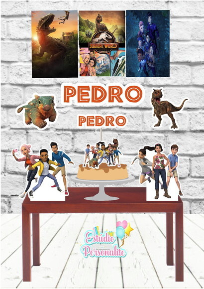 Kit Só Um Bolinho Jurassic World Acampamento Jurássico