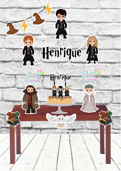 Kit Só Um Bolinho Harry Potter