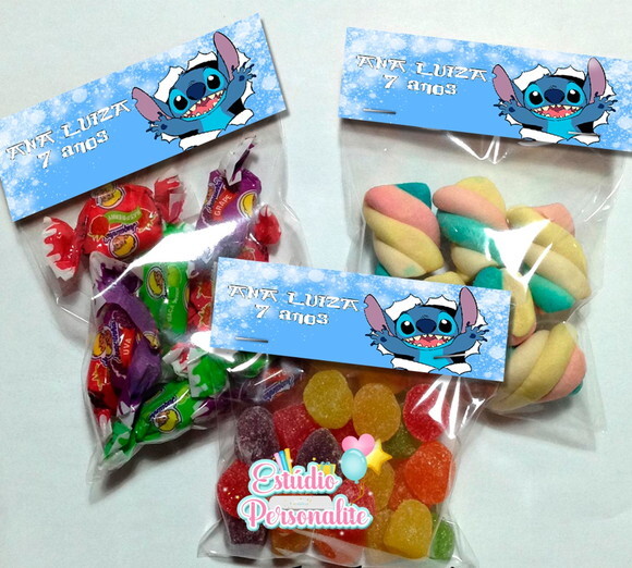 Lapela com Saquinho Stitch