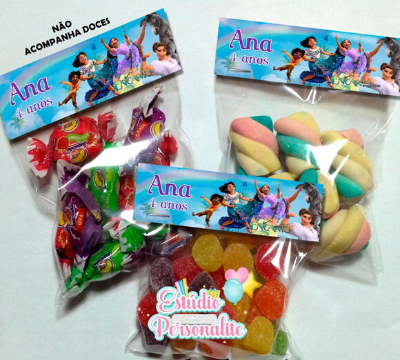 Lapela com Saquinho Vazio Encanto Disney