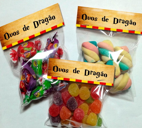 Lapela com Saquinho Vazio Harry Potter
