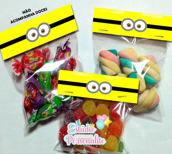 Lapela com Saquinho Vazio Minions