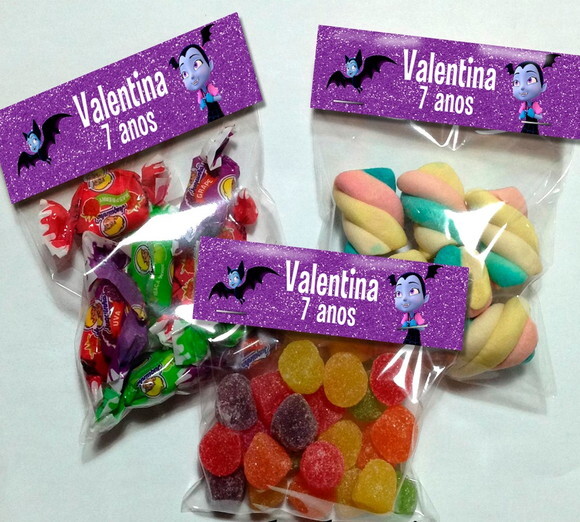 Lapela com Saquinho Vazio Vampirina