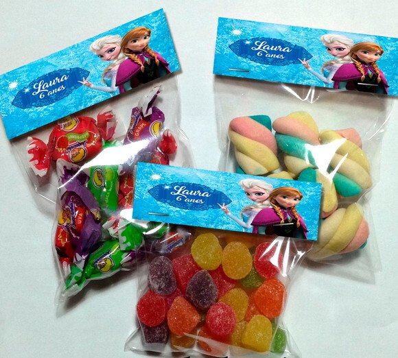 Lapela+Saquinho Frozen