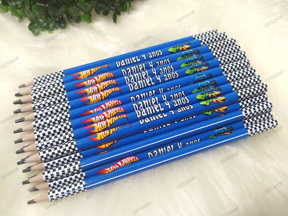 Lápis Hot Wheels