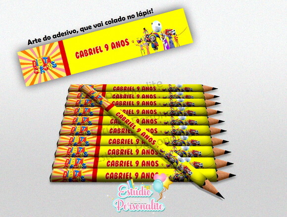 Lápis Personalizado Digital Circus