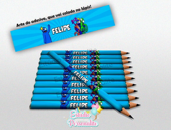 Lápis Rainbow Friends