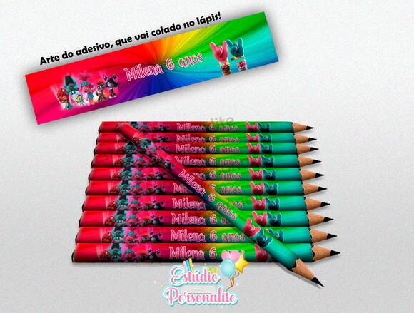 Lápis Trolls