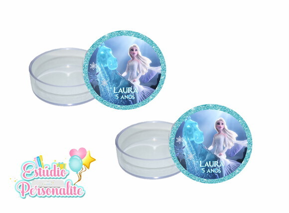 Latinha acrílica Frozen 2
