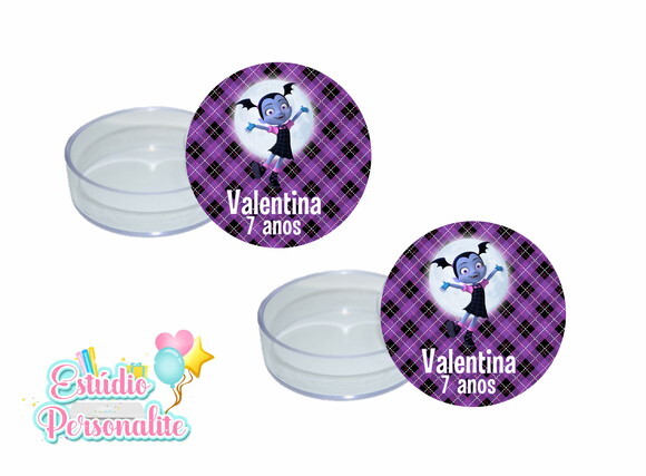 Latinha acrílica Vampirina