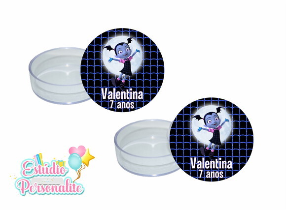 Latinha acrílica Vampirina
