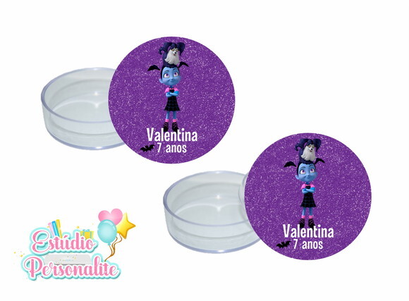 Latinha acrílica Vampirina