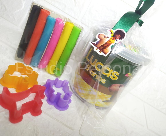 Lembrancinha Antônio Encanto Disney - Kit Massinha na Caneca
