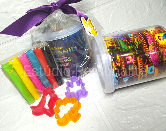 Lembrancinha Encanto Disney - Kit Massinha na Caneca