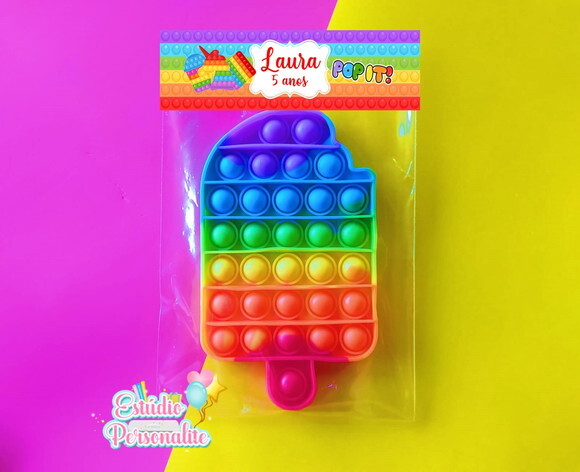 Lembrancinha Fidget Toys Pop It (Leia a descrição)