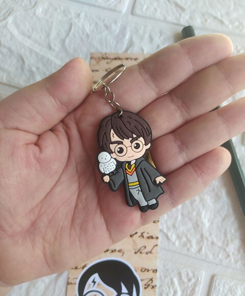 Lembrancinha Harry Potter Lápis Varinha+chaveiro