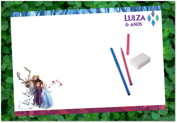Lousa Frozen 2
