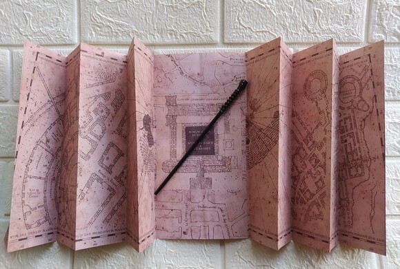 Mapa do Maroto Harry Potter