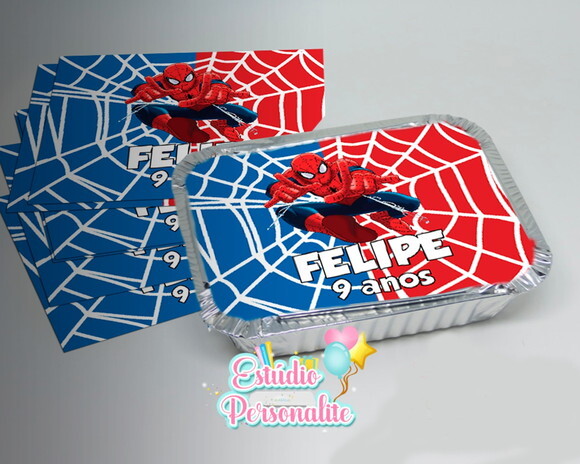 Marmitinha Homem Aranha