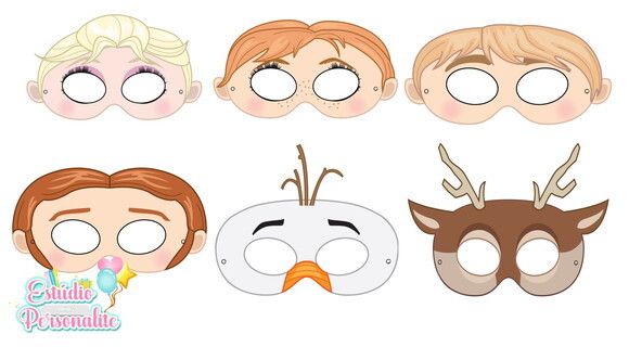 Máscaras Frozen