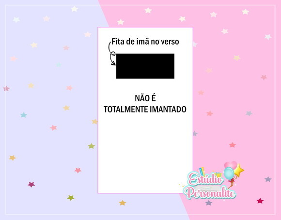 Mini Calendário Personalizado Stitch
