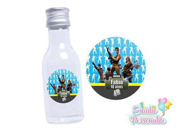 Mini Garrafinha Fortnite