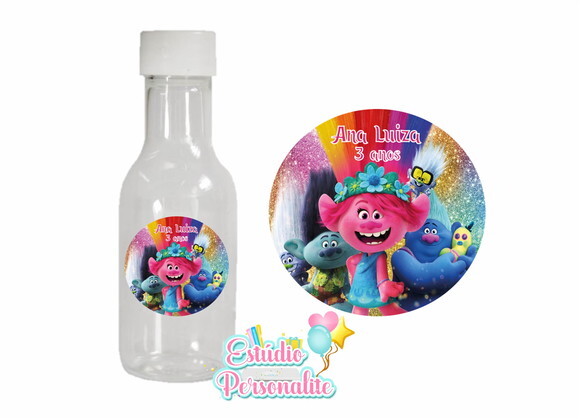 Mini Garrafinha Trolls 2
