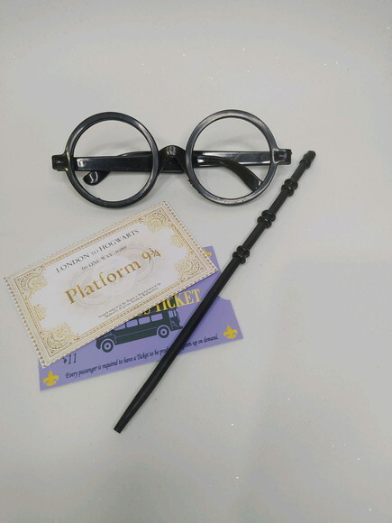 Óculos e Varinha Harry Potter