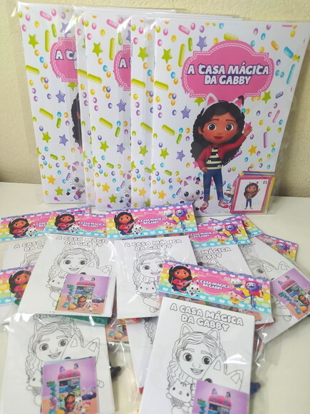Pedido Personalizado 20 Itens a Casa Mágica da Gabby