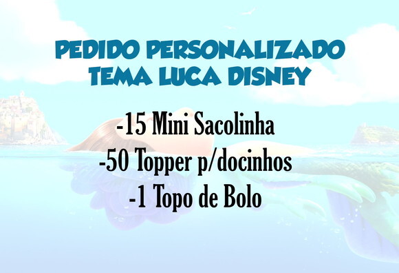 Pedido personalizado Luca Disney