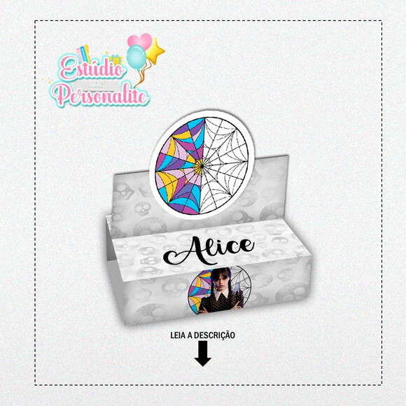 Porta Bis Duplo Wandinha Addams
