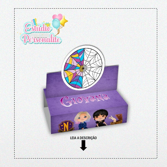 Porta Bis Duplo Wandinha Addams