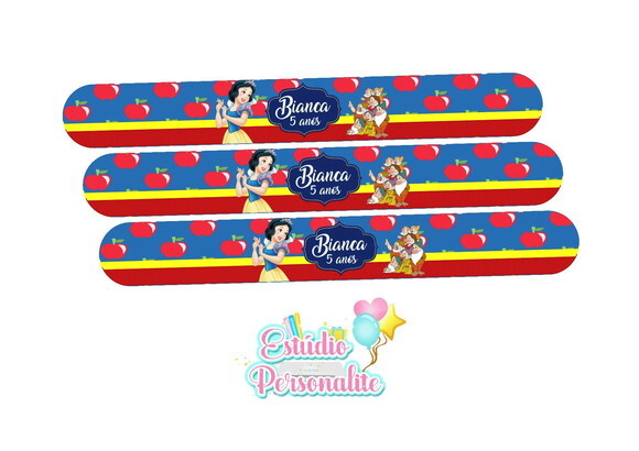 Pulseira Bate Enrola Branca de Neve