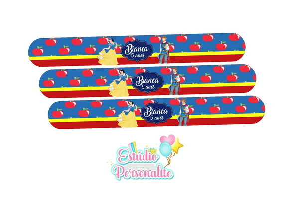 Pulseira Bate Enrola Branca de Neve