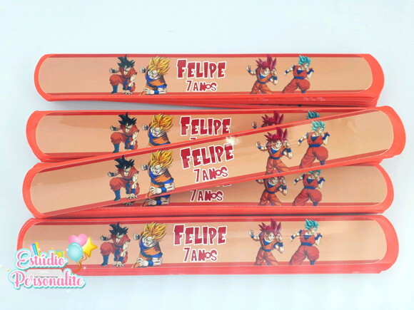 Pulseira Bate Enrola Dragon Ball