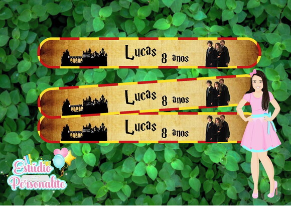 Pulseira Bate Enrola Harry Potter