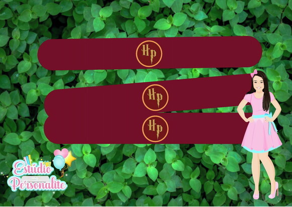 Pulseira Bate Enrola Harry Potter