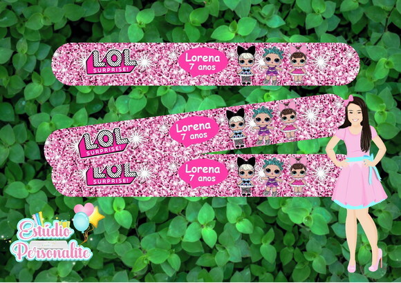 Pulseira Bate Enrola Lol Surprise