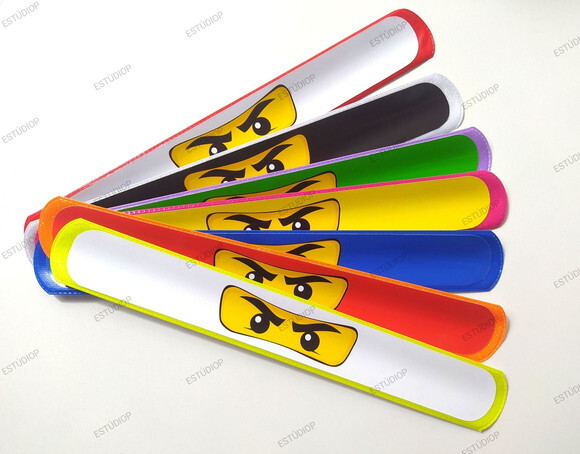 Pulseira Bate Enrola Ninjago