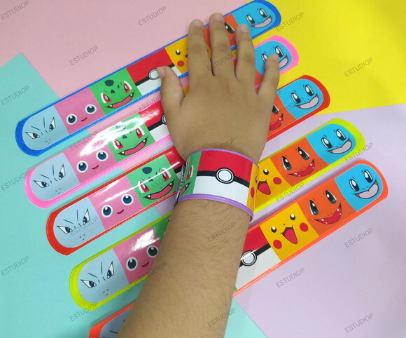 Pulseira Bate Enrola Pokémon