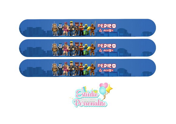 Pulseira Bate Enrola Roblox