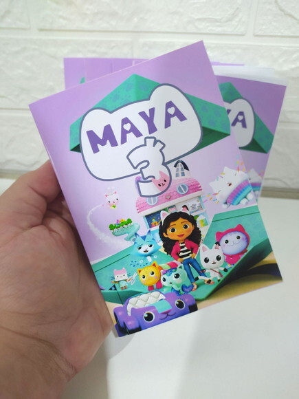 Revista de Colorir 14x10 a Casa Mágica da Gabby