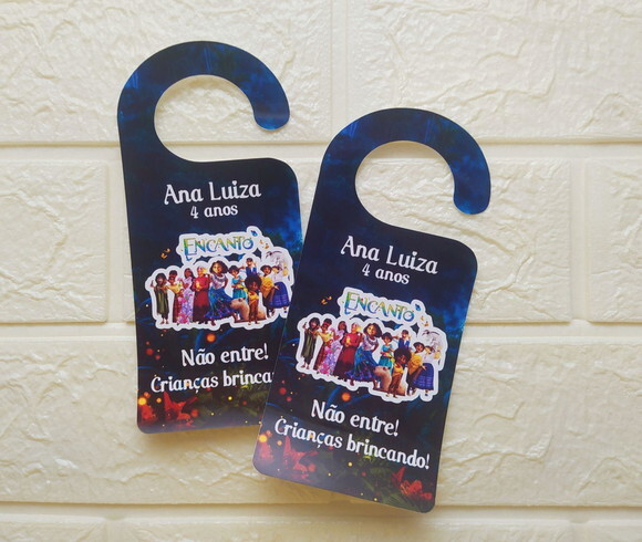 Recado de Porta Encanto Disney