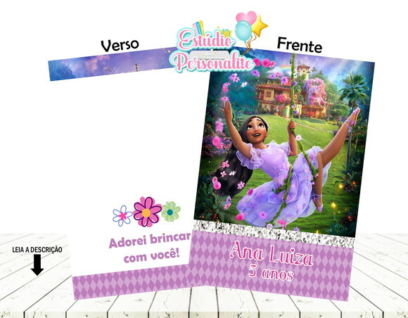 Revista de Colorir 14x10 Encanto Disney