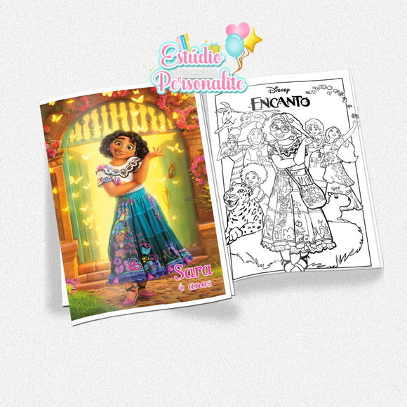 Revista de Colorir Encanto Disney